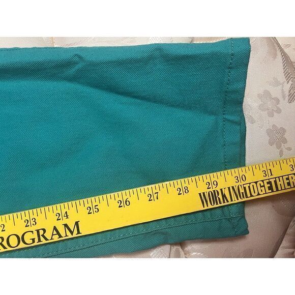 NWT LANE BRYANT Women's Green Jeans SIZE 14 SKINNY STRECH DENIM Tapered New - Picture 7 of 16